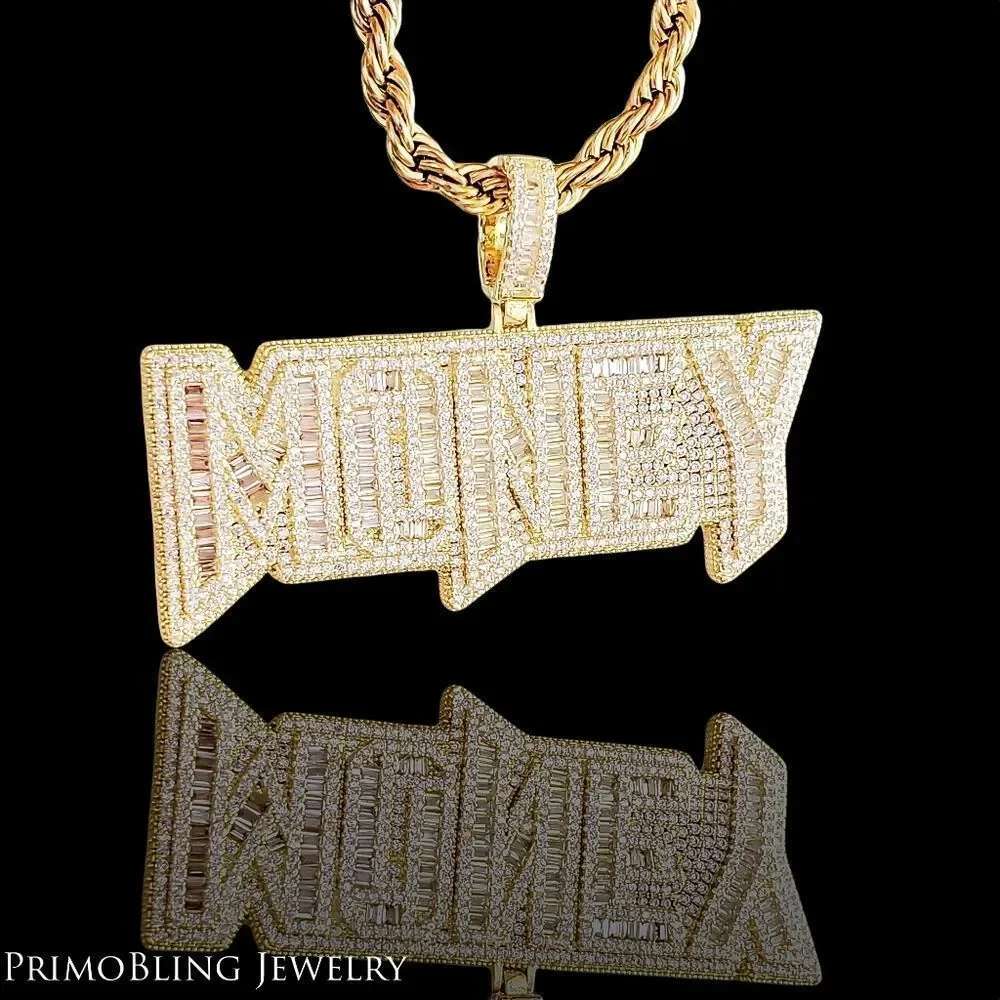 Baguette Money Necklace